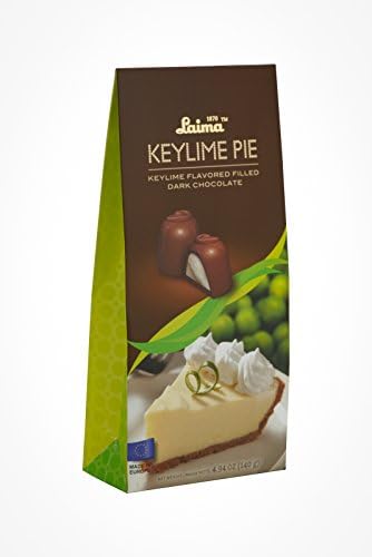 Laima Dreamy Desserts - Key Lime Pie Dark Chocolate Truffles (Bag of 10 Pieces) 4.94 Oz