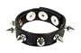 Leather Cock Ring with Spikes