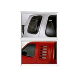 Aeroshade Window Covers For GMC ~ Pickup 1500 ~ 1988-1999 ~ Smoke ~ by Auto Ventshade