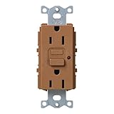 Lutron SCR-15-GFTR-TC Satin Colors 15A GFTR Electrical Socket Receptacle, Terracotta by Lutron [並行輸入