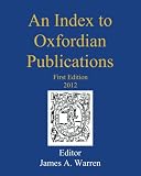 An Index to Oxfordian Publications