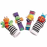 Toy - Lamaze Gardenbug Wrist Rattle Foot finder Set
