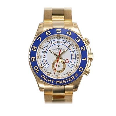 Men's 18K Gold Rolex Yachtmaster II Model # 116688 by Rolex