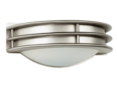 Kenroy Home 91052BS Leonardo 2-Light Sconce, Brushed Steel