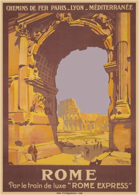 Cover image : Fridgedoor Rome Colosseum Italy Travel Poster Magnet