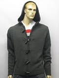Lambretta Carnaby St Knitted Duffle Hoody - Gunmetal Grey