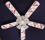 Ceiling Fan Designers 52FAN-MLB-STL MLB St. Louis Cardinals Baseball Ceiling Fan 52 In.