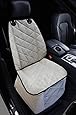 Bucket Car Seat Cover for Your Dog Fits most Cars Trucks and SUVs - Unconditional Lifetime Warranty - Tan