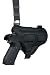 Bianchi 4620 Tuxedo Rig Shoulder Holster - Rev 2-3 J S&W 60 (Small, Black)