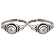 Foot Accessory Sterling Silver Toe Rings Jewelry Handcraft in India