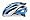 Crystal Blue/White