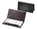 Deluxe Nappa Leather Checkbook Cover