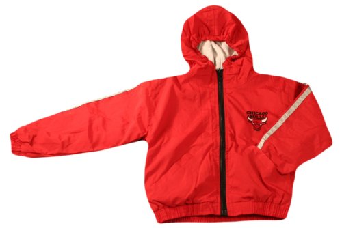 Chicago Bulls Embroidered Full Zip Hooded Boys Jacket (4/5 Boys) at Amazon.com