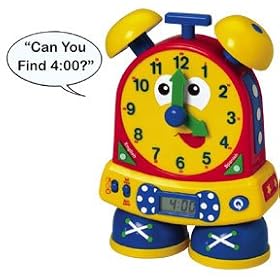 Learning Journey Telly the Teaching Time Clock- Bilingual