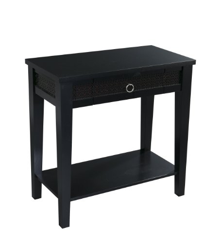 Avenue Six Banyan Foyer Table. Black.