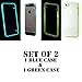 Luminous Glow in the Dark Cover Case for iPhone 5 5s (Set of 2: Blue + Green) Paragon Coast