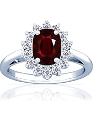 Platinum Cushion Cut Ruby Ring With Sidestones (GIA Certificate)