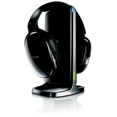Philips SHD 9100 HighEnd Digitaler Funkkopfh�rer, (verzerrungsfreier Sound, volldigitale Signalverarbeitung, hochwertiges Design) schwarz