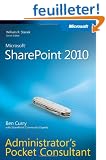 Microsoft SharePoint 2010 Administrator's Pocket Consultant