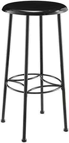 Carolina Forge Triston Bar Stool, Black