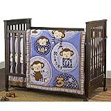 Cocalo Monkey Mania 6 Piece Crib & Sleep Set