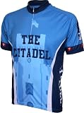 NCAA Unisex Adult Citadel Bulldogs Cycling Jersey (Small)
