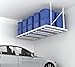 HyLoft 164 96-Inch by 48-Inch Super Pro Ceiling Mount Shelf, White
