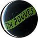ポーグス / POGUES Logo/1Button 黒×緑 【公式商品 / オフィシャル】