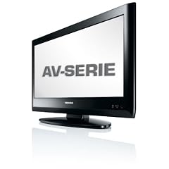 Toshiba REGZA 22 AV 605 P 55,9 cm (22 Zoll) 16:9 HD-Ready LCD-Fernseher schwarz