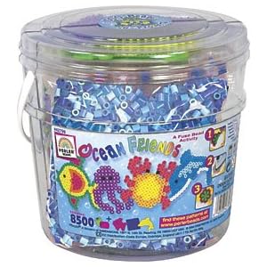 Ocean Friends Bucket by Perler Beads
