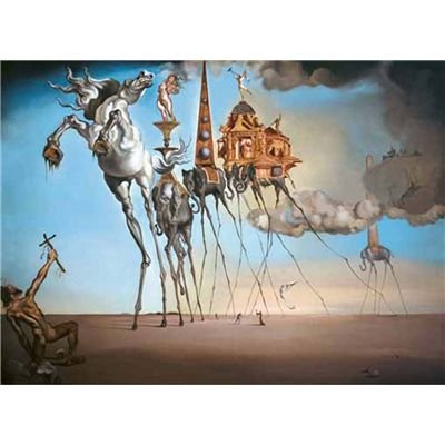 International Publishing 2901N16175 - Gold\"DALI\' LA TENTATION DE S.ANTOINE\"   Preisvergleich