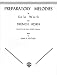 Preparatory Melodies to Solo Work for French Horn (from Schantl)
