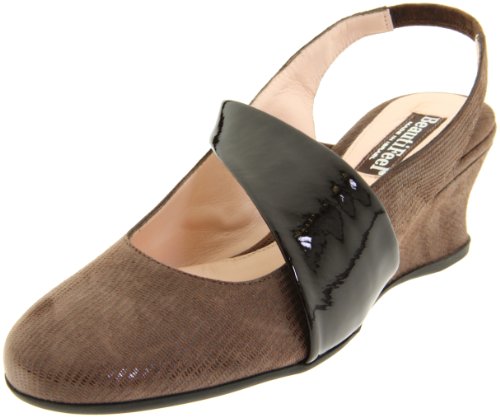 BeautiFeel Women's Gerbera Slingback Sandal,Clay Luminous Suede,42 EU/11-11.5 M US