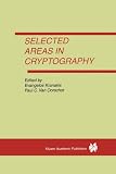 Selected Areas in Cryptography