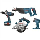 Bosch CPK51-18 18-Volt 5-Tool Cordless...