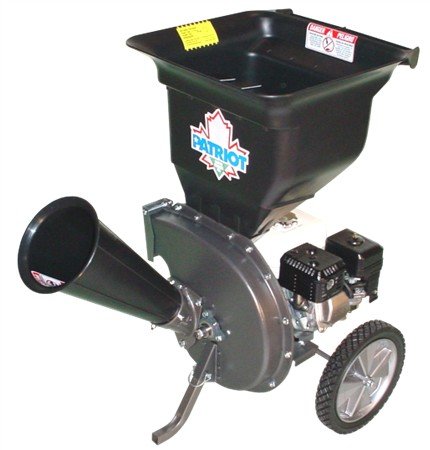 Patriot Products CSV-2540H 4 HP OHV Honda GX Gas-Powered Wood Chipper/Leaf Shredder