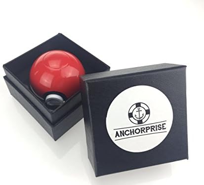 Pokemon Go Inspired Pokeball Herbs, Spices & Tobacco 3 Piece Manual Grinder - Heavy Duty Construction - Top Quality Grinding Teeth - Lightweight, Compact Design Mill - Easy To Use Crusher For Cooking