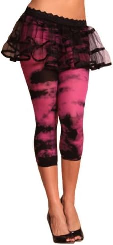 Lovely Day Lingerie SB LDL-LG1169, Pink Opaque Leggings-2 O/S Hot Pink