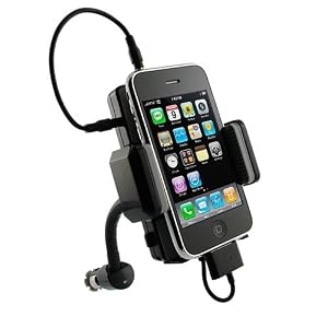 FM-Transmitter-Car-Charger-Holder-Remote-Included-for-iPhone-3GS-3G-iPod-Touch-4GB-8GB-16GB-32GB-64GB-120GB-160GB