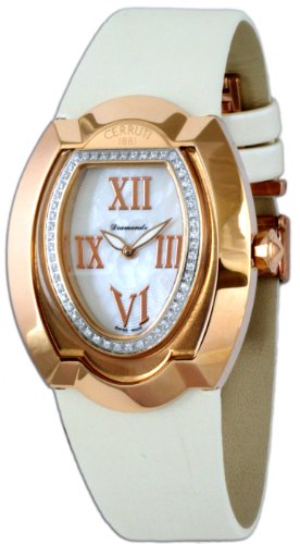 CERRUTI Damenarmbanduhr Diamond Swiss Made Collection C CT101402D04 Preisvergleich