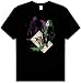 Search : Batman DARK KNIGHT WILD CARD Adult Black T-shirt