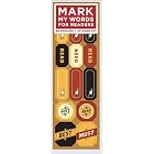 Mark My Words for Readers (Single Bookmark): Vintage Argyle by Chronicle Books