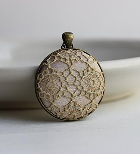 Beige, Champagne Gold Necklace, Classic Jewelry