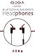 Giga Goods Bluetooth 4.0 In-Ear Headphones with Built-in Mic, Red, Compatible with iPhone 6, 5, 5c, Samsung, Motorola and More