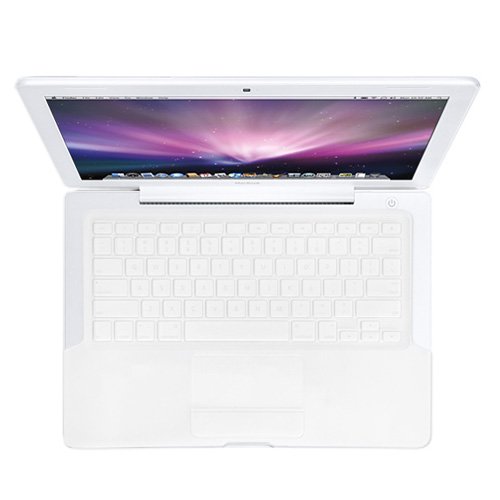 Rasfox NEW KeyBoard Cover Silicone Skin(Clear) For Apple iBook