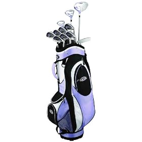 GolfGirl FWS2 Golf Clubs Package Set LILAC LADIES RIGHT HAND