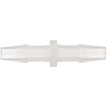 Value Plastics Natural Polypropylene Tube Fitting, Classic Series Barbed Coupler, Tube ID
