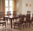 Fairfax "Dark Cherry" Dining Table By Powell (Chairs not Included)