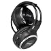 Pyle PLVWH3 In-Car Dual-Channel Wireless Stereo Headphones Compatible with In-Vehicle AV Applications