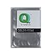 100 Premium Colored Mylar Foil Heat Sealable Bags w/ Tear Notches 8x12cm (3.1x4.7